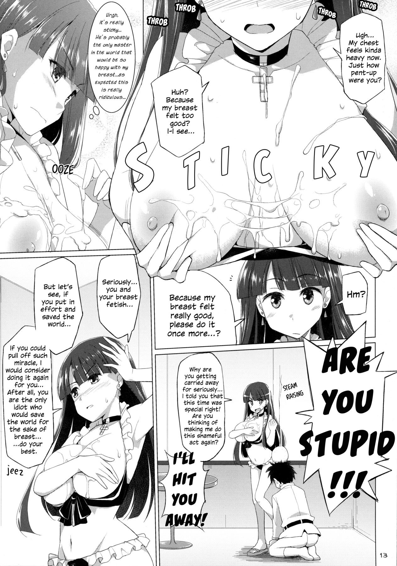 Hentai Manga Comic-The Principle of Continuous Mammary Intercourse 6-Read-12